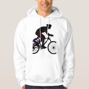 Minimale Fiets Kunst – Hoodie