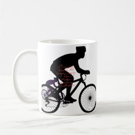 Minimale Fiets Kunst Koffiemok