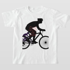 Minimale Fiets Kunst –  T-shirt