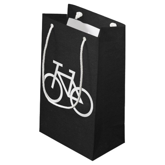 Minimale fietsen klein cadeauzakje (Achterkant Gekanteld)