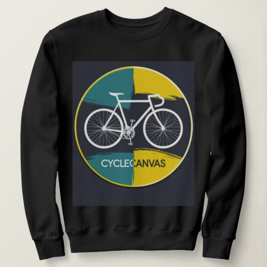 Minimale fietsillustratie – trui (Design voorkant)