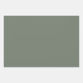 Minimale fir Spruce Groene stevige elegant Inpakpapier Vel (Voorkant)