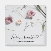 Minimale Floral Magneet (Voorkant)