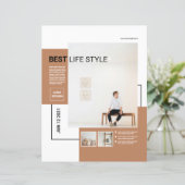 Minimale Flyer Sjabloon | Schoon & Modern (Staand voorkant)