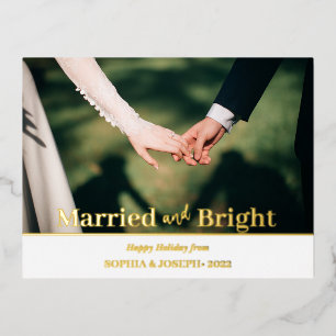 Minimale Folie Fotolieffusie en heldere Pas getrou Feestdagen Briefkaart