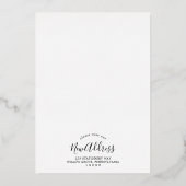 Minimale Folie nieuwe startpunt voor Feestdagen fo (Achterkant)