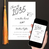 Minimale Foto Afstuderen Klasse van is hier uit Kaart