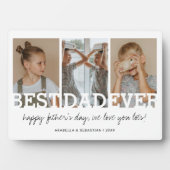 Minimale foto beste vader ooit fotoplaat (voorkant)