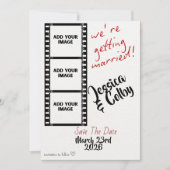 Minimale Foto Bewaar de Datum Aangepast Modern Save The Date (Voorkant)