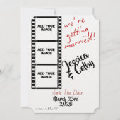 Minimale Foto Bewaar de Datum Aangepast Modern Save The Date (Voorkant)