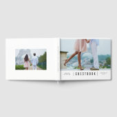 Minimale foto bruiloft gastenboek (Volledig)