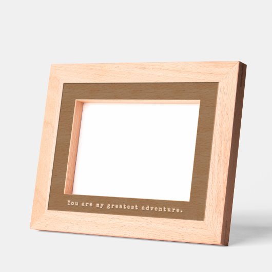 Minimale foto- en schrijfmachinekaart gegraveerde lijstjes (Links)