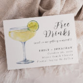 Minimale foto grappige bruiloft opslaan van de dat kaart