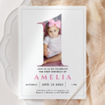 Minimale foto nummer 1 uitnodiging