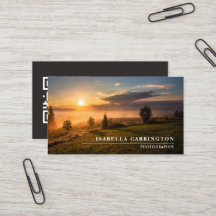 Minimale foto QR code Visitekaartje