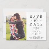 Minimale foto save the date (Voorkant)