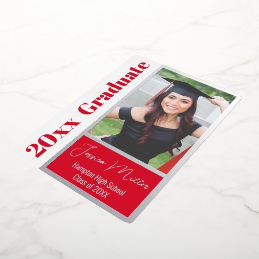 Minimale foto sjabloon afstudeerfeest (Gedraaid)