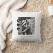 Minimale foto van Black en White Mam Love Kussen (Deken)