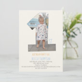 Minimale foto van eenvoudige Stippen van eerste ge Kaart (Staand voorkant)