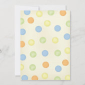 Minimale foto van eenvoudige Stippen van eerste ge Kaart (Achterkant)