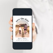 Minimale foto van Elegant Arched Lijst Save The Date