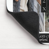 Minimale foto van zwart-wit Afstuderen Muismat (Hoek)