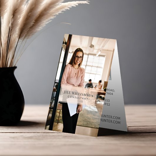 Minimale foto voor professionele Logo en bedrijven Visitekaartje