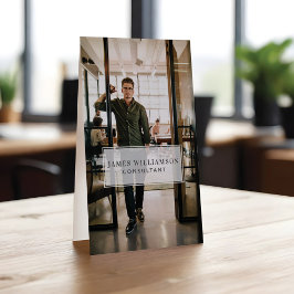 Minimale foto voor professionele Logo en bedrijven Visitekaartje