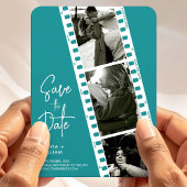 Minimale fotocabine, behalve de datumuitnodiging magneet