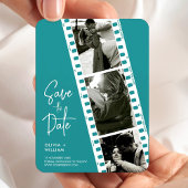 Minimale fotocabine, behalve de datumuitnodiging magneet