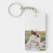Minimale fotodrive Veilig Ik hou van jou Sleutelhanger (Voorkant)