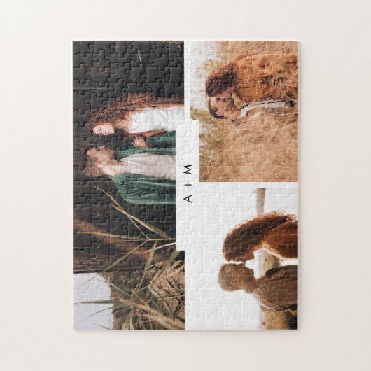 Minimale fotogalerie 3 legpuzzel (Verticaal)