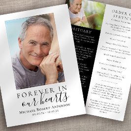 Minimale fotogedenkdienst programmakaart