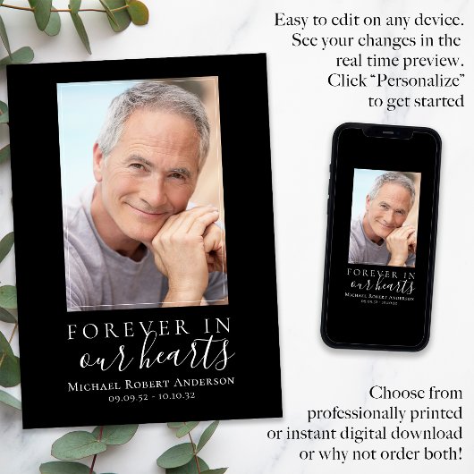 Minimale fotogedenkdienst programmakaart