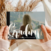 Minimale fotograaf Partij grijs Aankondiging