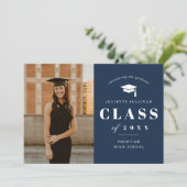 Minimale fotograafpartij kaart (Staand voorkant)