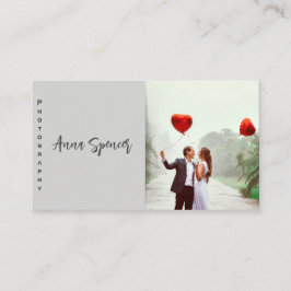 Minimale fotografie Eenvoudige foto Visitekaartje