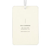 Minimale fotografie, volledige foto Eenvoudig Luchtverfrisser (Achterkant)