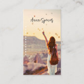 Minimale fotografie, volledige foto Eenvoudig Visitekaartje (Voorkant)