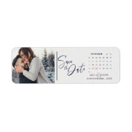 Minimale foto's met een peuldatum opslaan etiket