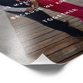 Minimale foto's met Gratitude Foto Afdruk (Hoek)