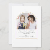 Minimale foto's van een eenvoudige boogfamilie met (Achterkant)