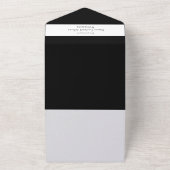 Minimale foto's verzamelen herinneringen van mense all in one uitnodiging (Buitenkant)