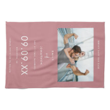 Minimale fototekst Dusty Pink Save the date