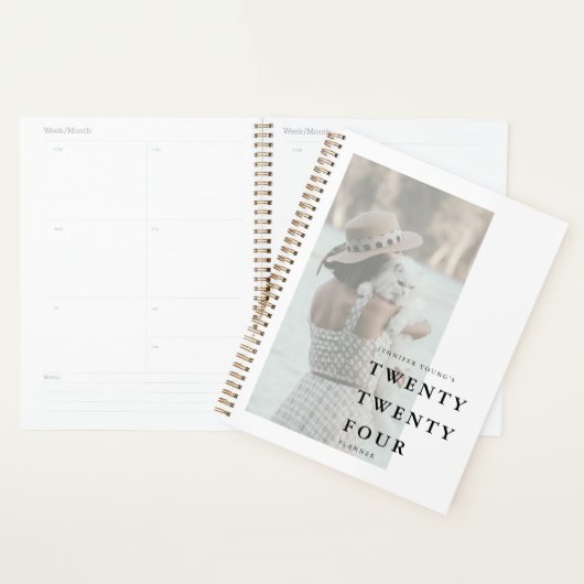 Minimale fototypography JAAR Planner (Display)