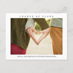 Minimale fotowijziging Briefkaart van plannen