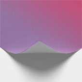 Minimale frambozenroze tot Paarse gradiënt Cadeaupapier (Hoek)