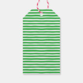 Minimale Fun Feestelijke Elf Legs en Santa Hat Cadeaulabel (Achterkant)