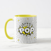Minimale Fun SUPER POP! Popcorn Pun | Pop Art
