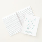 Minimale gastfeedback notitieboek (Binnen)